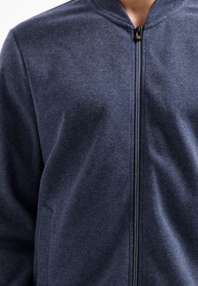 Men's cotton vest with zipper - Comfort and Style NO EXCESS (SKU) 29100916