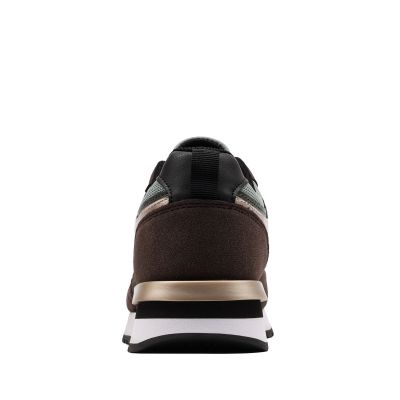 Women's Sneakers - Sporty-Elegant with brown accents GAP (SKU) 0042
