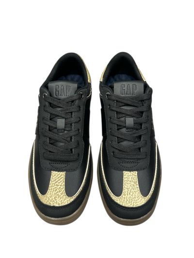 Black women's sneakers with logo - style and comfort! GAP (SKU)80003