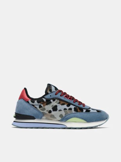 Blue sneakers with animal print - Unique style! HOFF (SKU)22503001