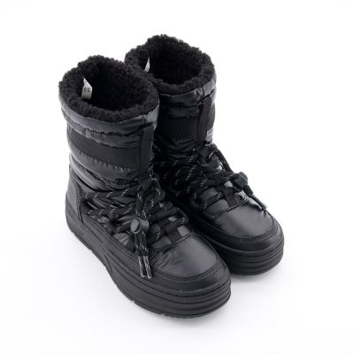 Black women's apres-skis - warm and stylish for winter! GAP (SKU)0003