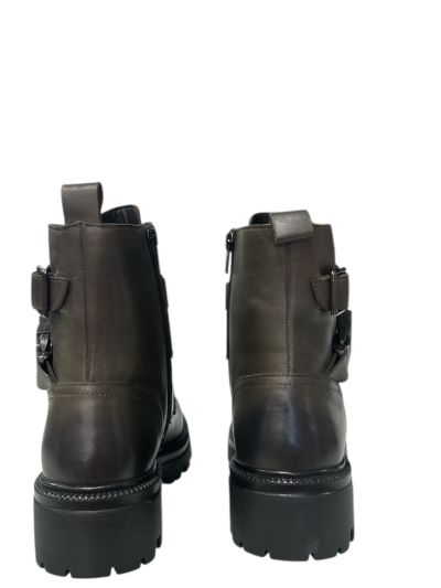 Green women's boot for every day - comfort and style!HOSIS MILANO (SKU)506
