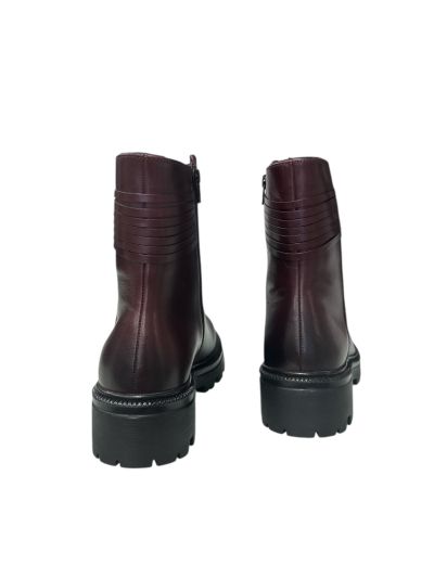 Burgundy women's boots - Casual and stylish!HOSIS MILANO (SKU)2108