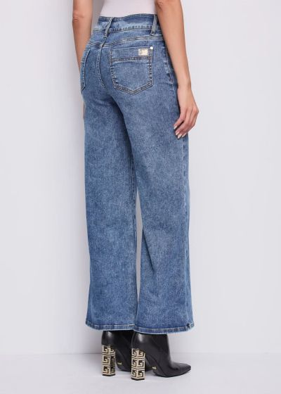 Light blue women's flared jeans - must have for the season! GAUDI (SKU)521BD26028