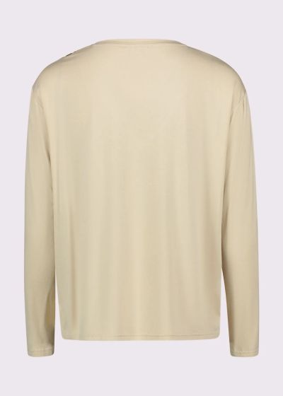 Leopard blouse with V-neck - style and elegance! GAUDI (SKU)521BD64032