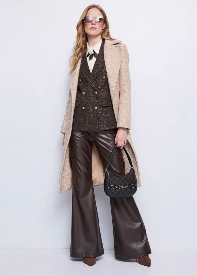 Boucle jacket – elegance and style in every detail! GAUDI (SKU)521FD35002