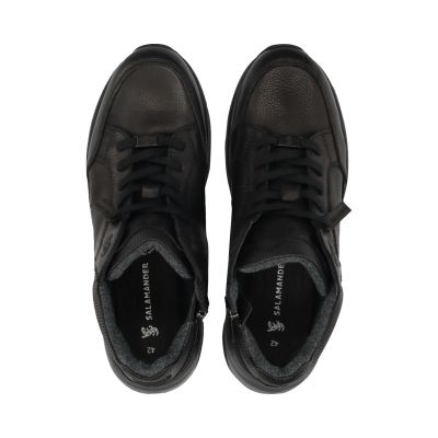 Men's black casual boots - Modern comfort!SALAMANDER (SKU)AU531