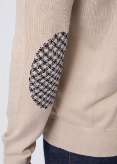 Sporty-elegant men's sweater - clean style GAUDI (SKU) 521GU53011