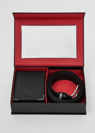 Men's Gift Box: Belt and Wallet - The Perfect Gift GAUDI (SKU) 12563