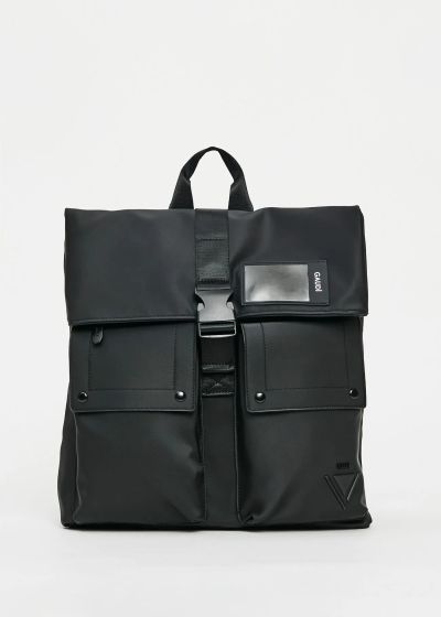 Men's black backpack: style and comfort GAUDI (SKU) 12521