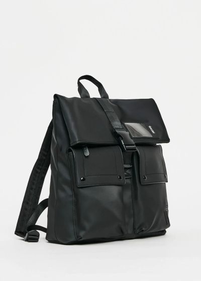 Men's black backpack: style and comfort GAUDI (SKU) 12521