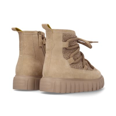 Бежови велурени боти с топъл хастар - комфорт и стил!SALAMANDER (SKU)AUT51