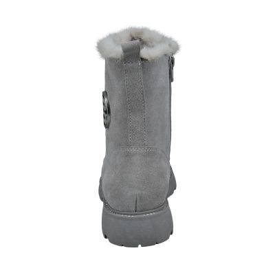 Сиви дамски боти с лого - елегантни и удобни!TT.BAGATT9SKU)ATW50