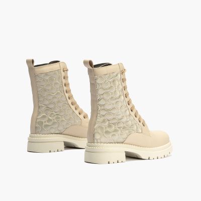 Кремави дамски боти за всеки ден - елегантност и комфорт!PITILLOS (SKU)10802