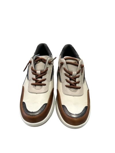 Sports shoes beige/brown genuine leather PITILLOS (SKU)10912