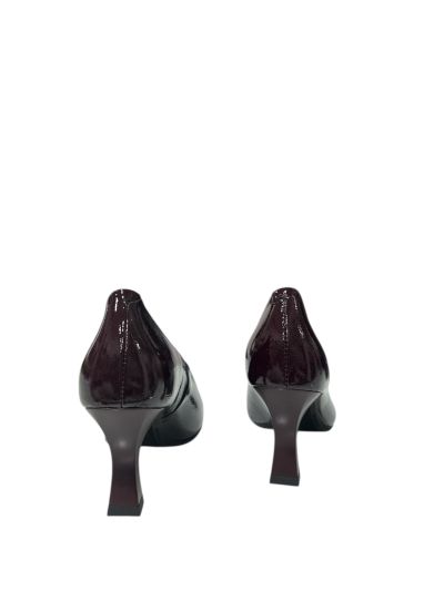 Burgundy patent leather high heels - elegant and stylish!PITILLOS (SKU)124