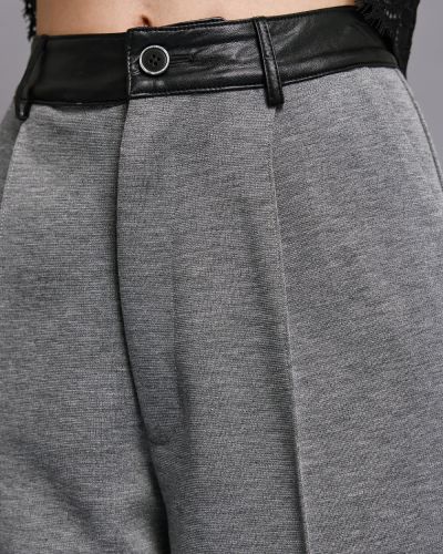 Stylish gray pants for every day - elegant comfort ACCESS FASHION (SKU) 5072