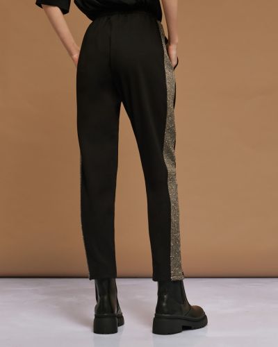 Черен Дамски Панталон - Спортно-Елегантен Стил ACCESS FASHION (SKU) 5131