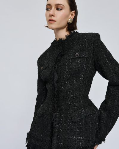 Luxurious tweed and lurex jacket - elegance and style ACCESS FASHION (SKU) 1046
