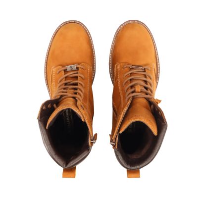 Light brown nubuck loafers for women - elegant and comfortable!SALAMANDER (SKU)AUX31