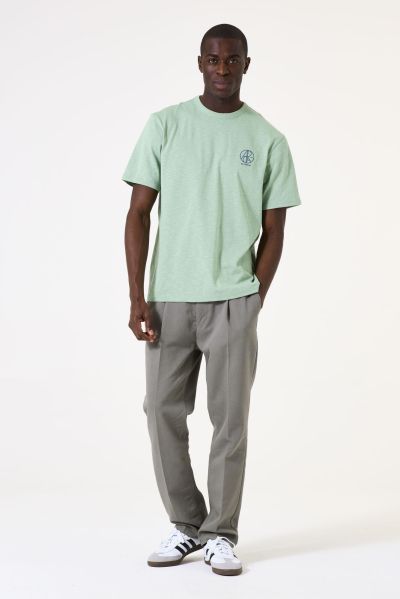 Мъжка ежедневна тениска цвят мента - стил и комфорт GARCIA (SKU) I51201