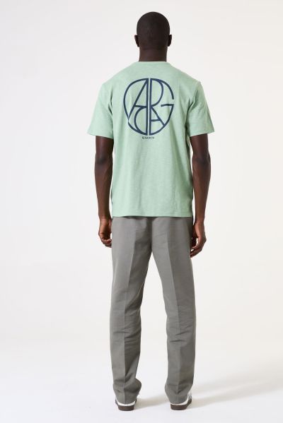 Мъжка ежедневна тениска цвят мента - стил и комфорт GARCIA (SKU) I51201