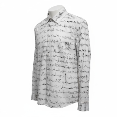 Ефирна мъжка риза - Лека, елегантна и дишаща ALTATENSIONE (SKU) 3373