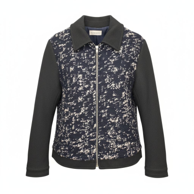 Мъжко вталено яке BICOLORE (SKU)4072