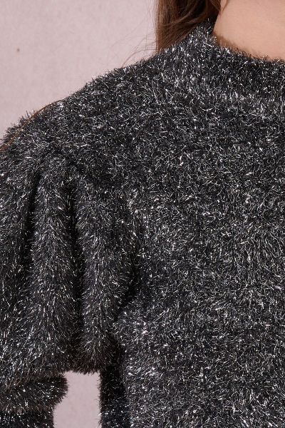 Блестящ дамски пуловер с 3/4 ръкави - стил и елегантност MOLLY BRACKEN (SKU) BT201DH