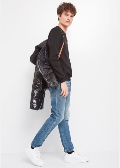 Мъжко Черно Яке с Качулка - Топло и Стилно GAUDI (SKU) 221GU35032