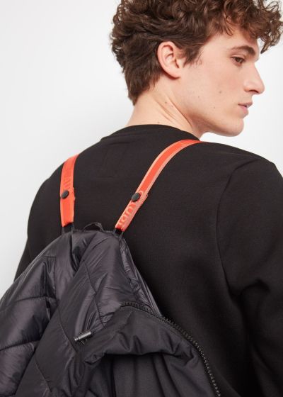 Мъжко Черно Яке с Качулка - Топло и Стилно GAUDI (SKU) 221GU35032