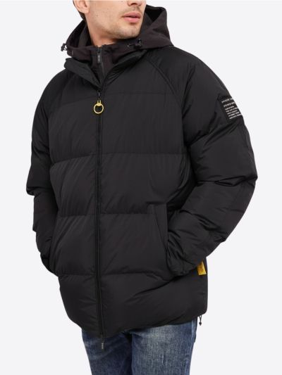 Зимно мъжко яке с качулка - ежедневен комфорт GAUDI (SKU) 321GU35003