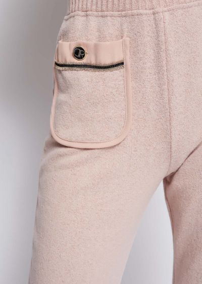 Панталон с висока талия, фино плетиво - елегантен комфорт DENNY ROSE (SKU) 221DD20005