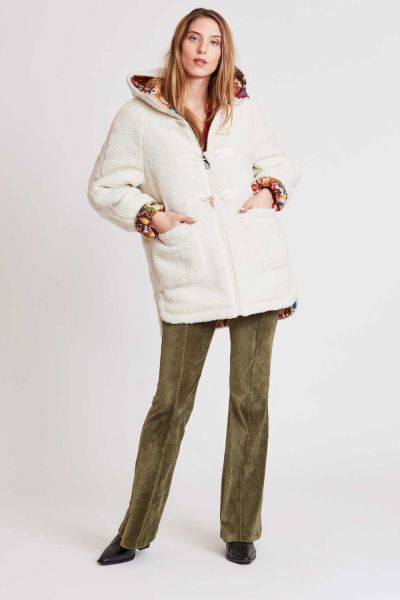 Двулицево зимно яке за жени - комфорт и стил всеки ден DERHY (SKU) A280023