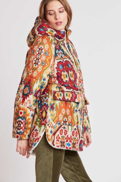 Двулицево зимно яке за жени - комфорт и стил всеки ден DERHY (SKU) A280023