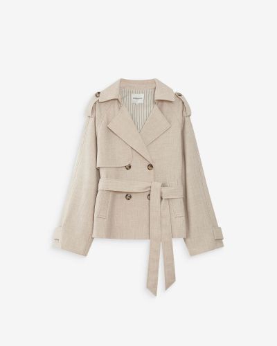 Дамски тренч  SABLE VOGUE - стил и елегантност GRACE & MILA (SKU) 111004