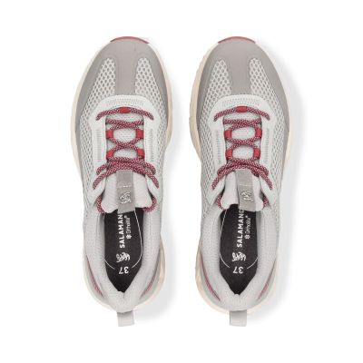 Дамски маратонки сив цвят и червени детайли SALAMANDER (SKU)ARR60