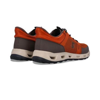 Мъжка маратонка в оранжев цвят с дишаща материя SALAMANDER (SKU)AST04