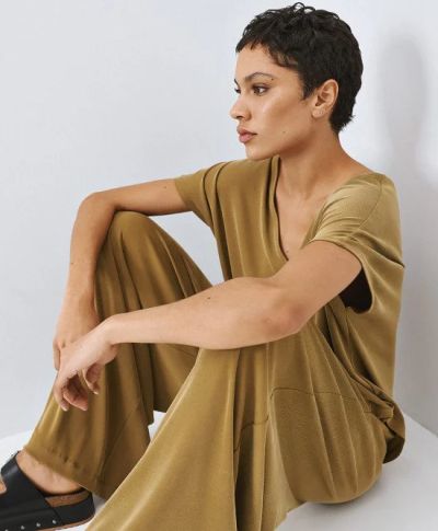 Дамска блуза с V-образно деколте ACCESS FASHION (SKU)2111.