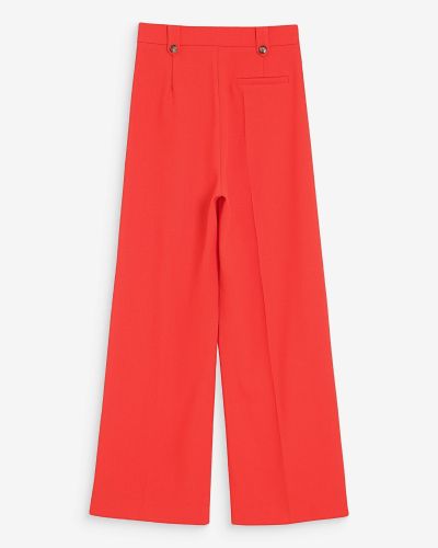 PIERRE Дамски панталон с висока талия и басти - елегантен комфорт GRACE & MILA (SKU) 13008