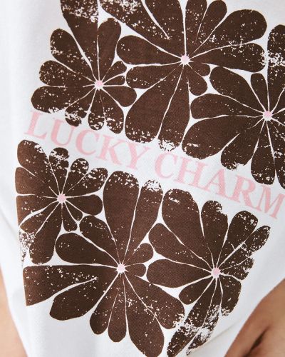 Флорална тениска с права кройка - елегантна и удобна ACCESS FASHION (SKU) 2007