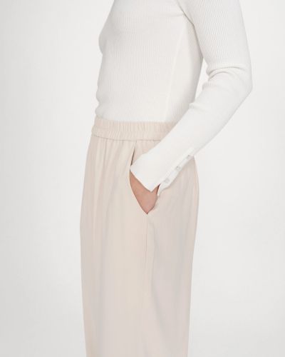 Дамски панталон ecru Noblesse - стилно ежедневие GRACE & MILA (SKU) 13004