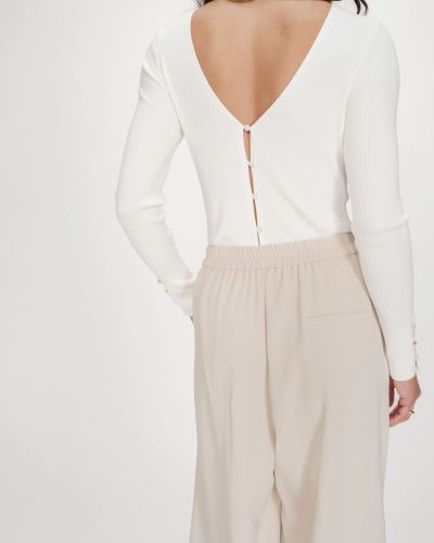 Дамски панталон ecru Noblesse - стилно ежедневие GRACE & MILA (SKU) 13004