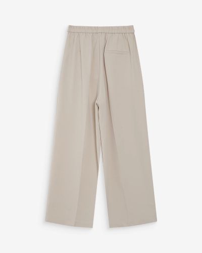 Дамски панталон ecru Noblesse - стилно ежедневие GRACE & MILA (SKU) 13004