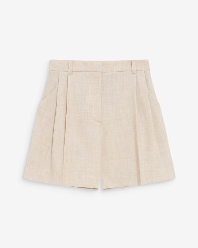Women's high-waisted shorts SABLE - comfort and style GRACE & MILA (SKU) 13025