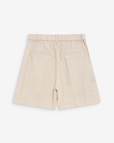 Women's high-waisted shorts SABLE - comfort and style GRACE & MILA (SKU) 13025