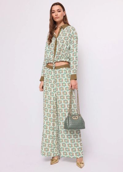 Elegant Women's Viscose Trousers GAUDI (SKU) 611BD25033