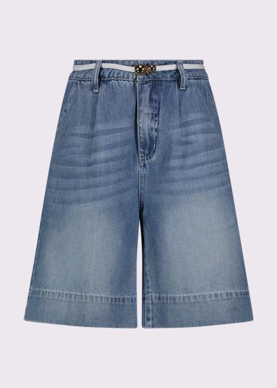 Women's high-waisted denim shorts GAUDI (SKU) 611BD26026