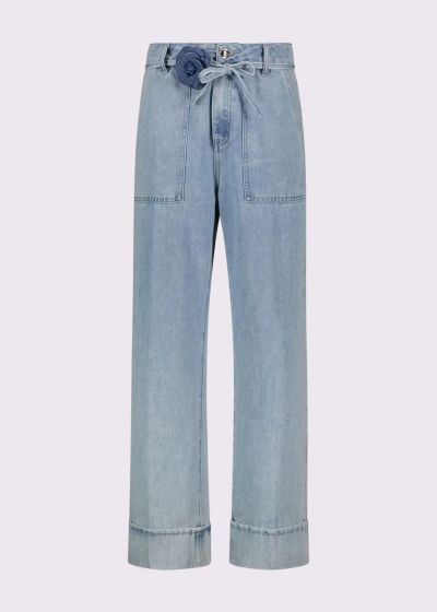 Дамски baggy jeans от памуче деним - стил и комфорт GAUDI (SKU) 611BD26006