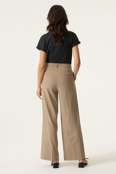 Women's wide-leg high-waist trousers - elegant style GARCIA (SKU) N260312